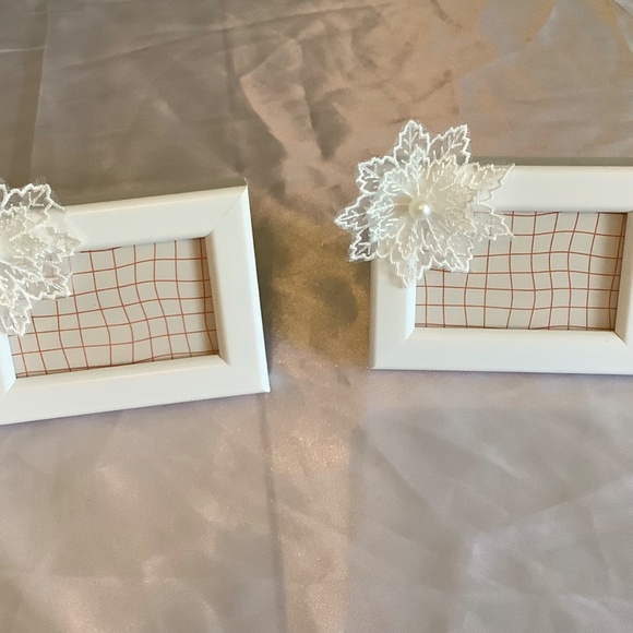 2x3 Lace flower frames set of 2 - Picture 2 of 7